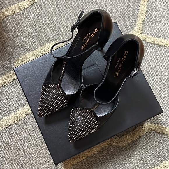 YVES SAINT LAURENT JANIS PLATFORM - Picture 3 of 15